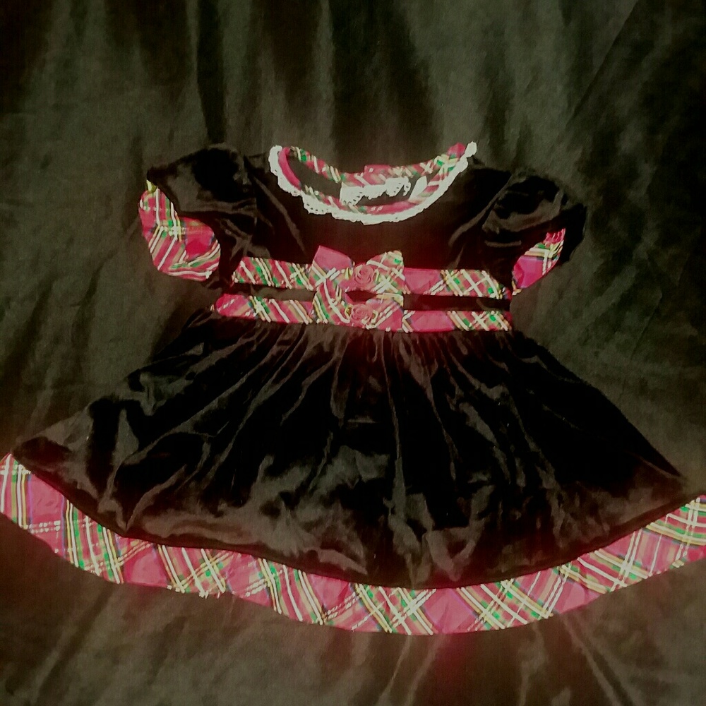 Infant girls Christmas dress